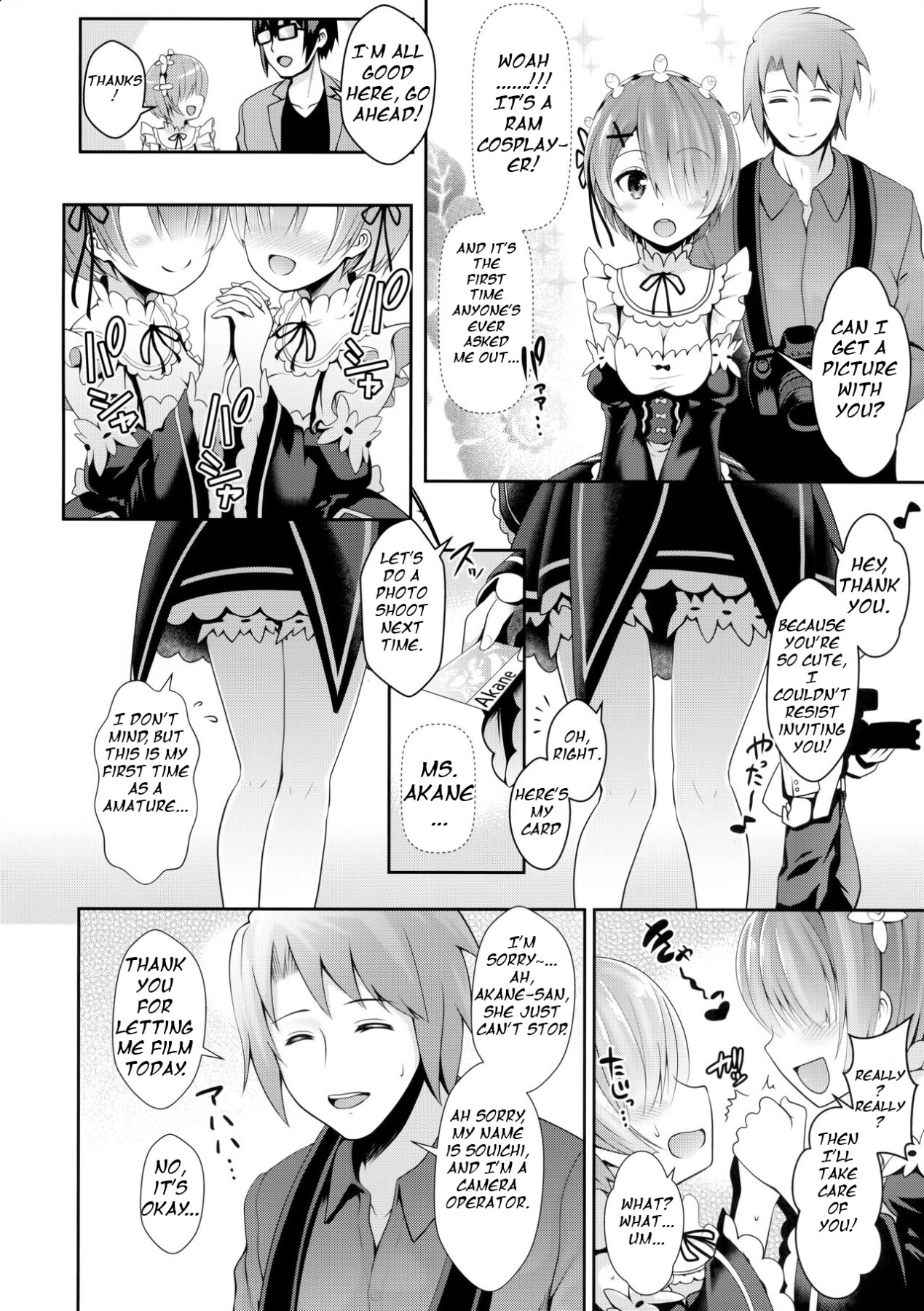 Hentai Manga Comic-Cosplay life starting from zero-Read-6